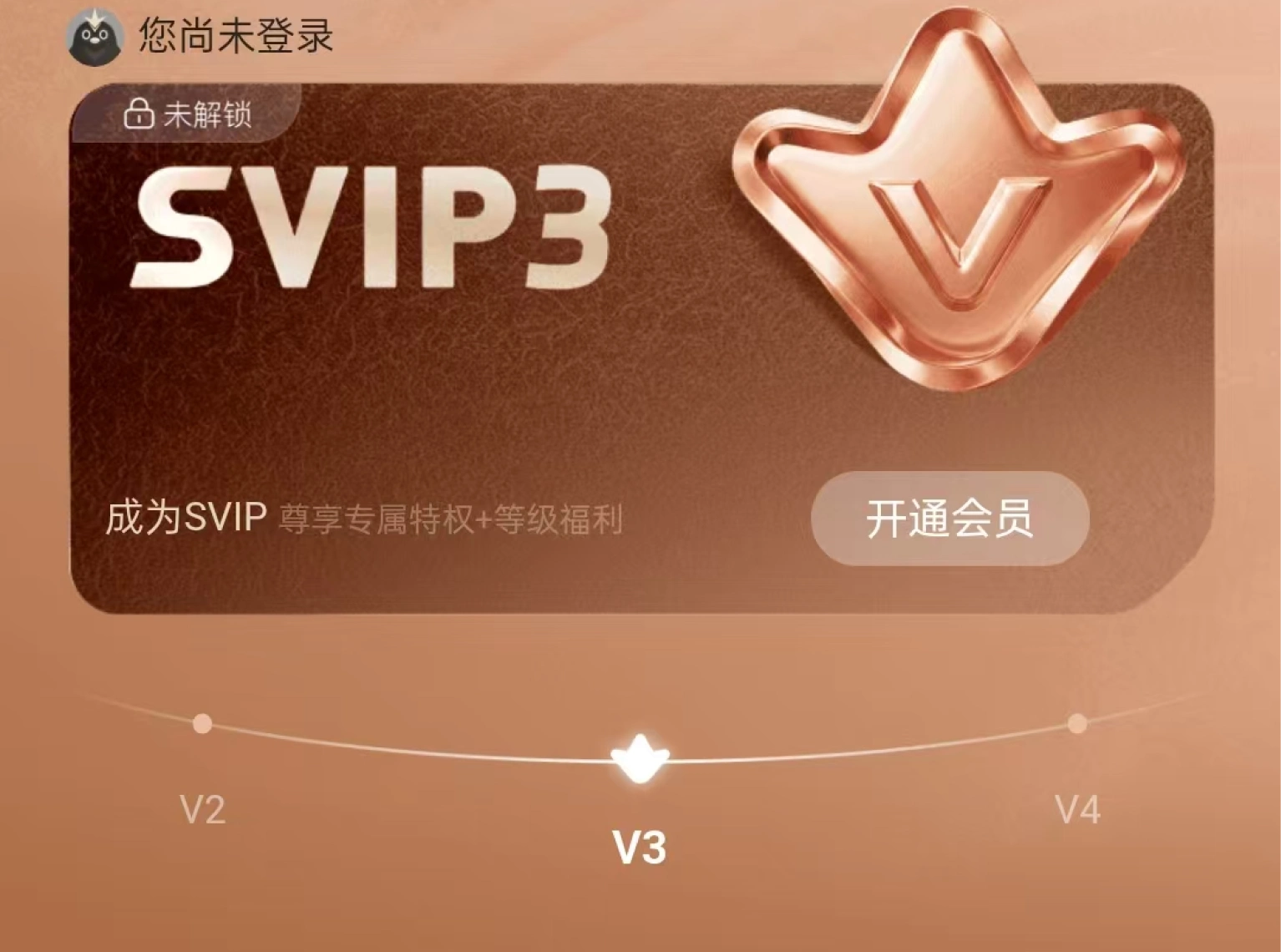 用户提供的现状会员中心卡片与弧形等级定位，展示铜金会员标识及同品牌视觉